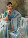 Miraya By Sethnic Metallic Tissue Designer Saree